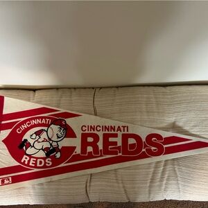 Cincinnati Reds Baseball Pennant